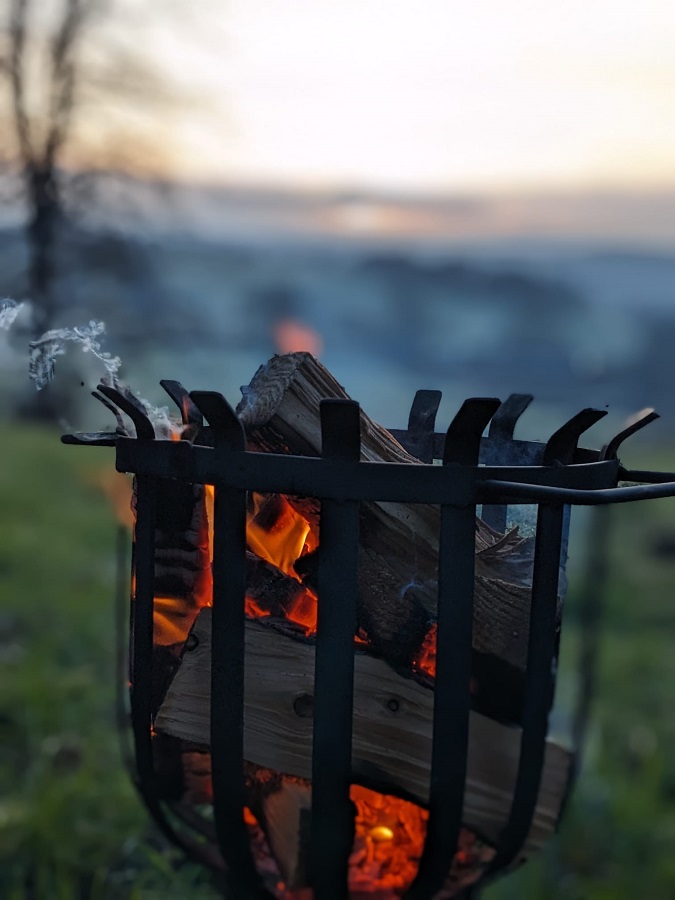 Brazier at Dawn Service