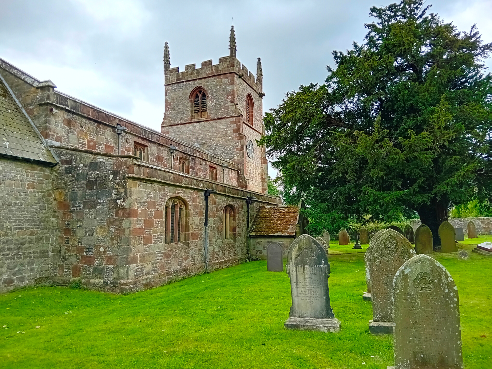 Alstonfield Church North Side