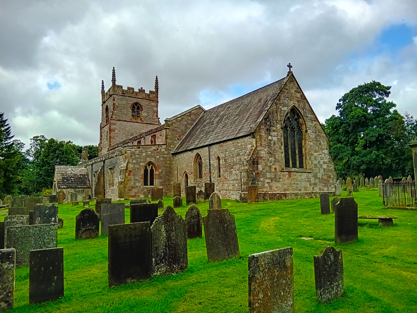 Alstonfield Church from South Side