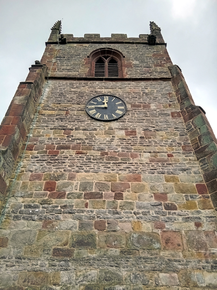 St. Peter's Alstonefield - Church Clock Tower